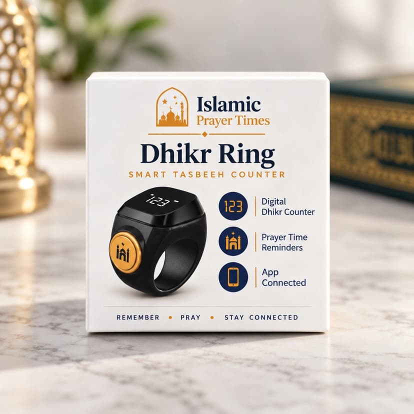 Dhikr Ring retail box